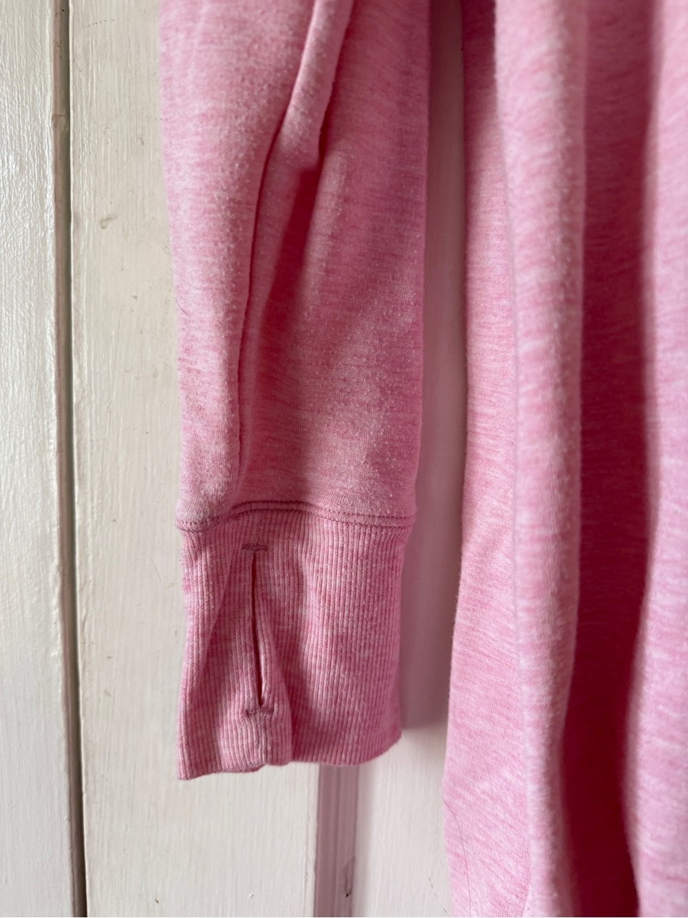 Cuddl Duds Light Pink Open-Front Hooded Cardigan - Picture 9 of 10